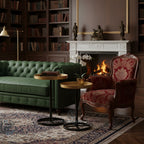 Premium Metal Side Table Set - Gold & Black Sleek Nesting Tables | Craft2lance