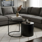 Noir Nesting Table Set (Black)