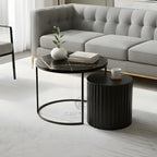 Noir Nesting Table Set (Black)