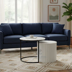 Noir Nesting Table Set (Black & White)