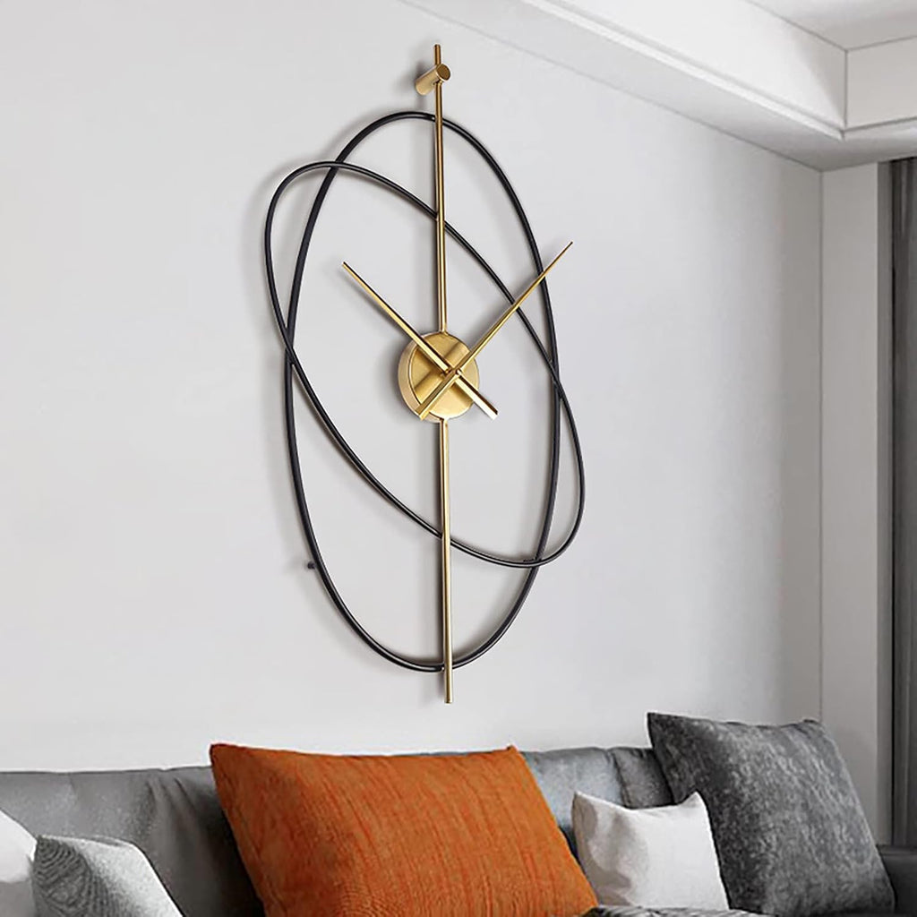 Celestial Rings Designer Wall Clock