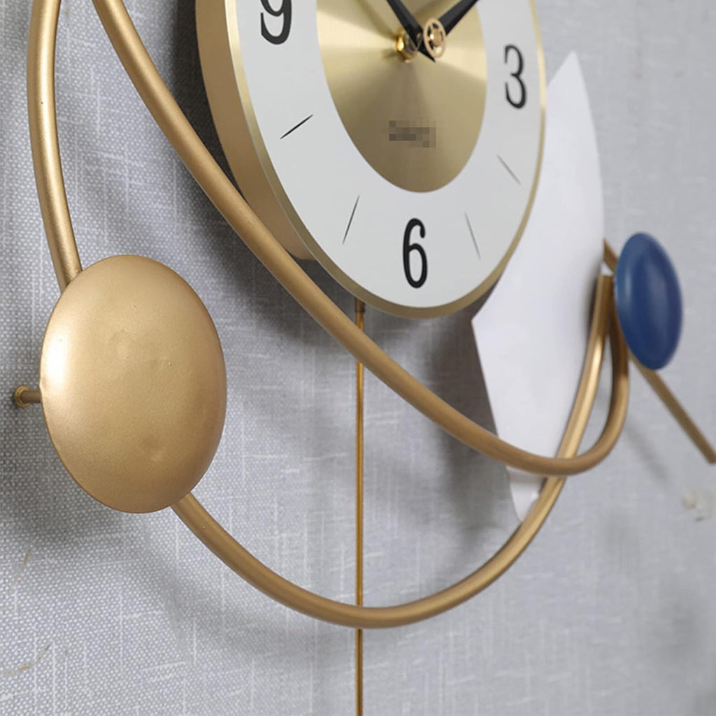 Golden Galaxy Designer Wall Clock