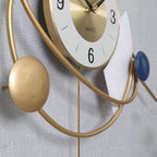 Golden Galaxy Designer Wall Clock