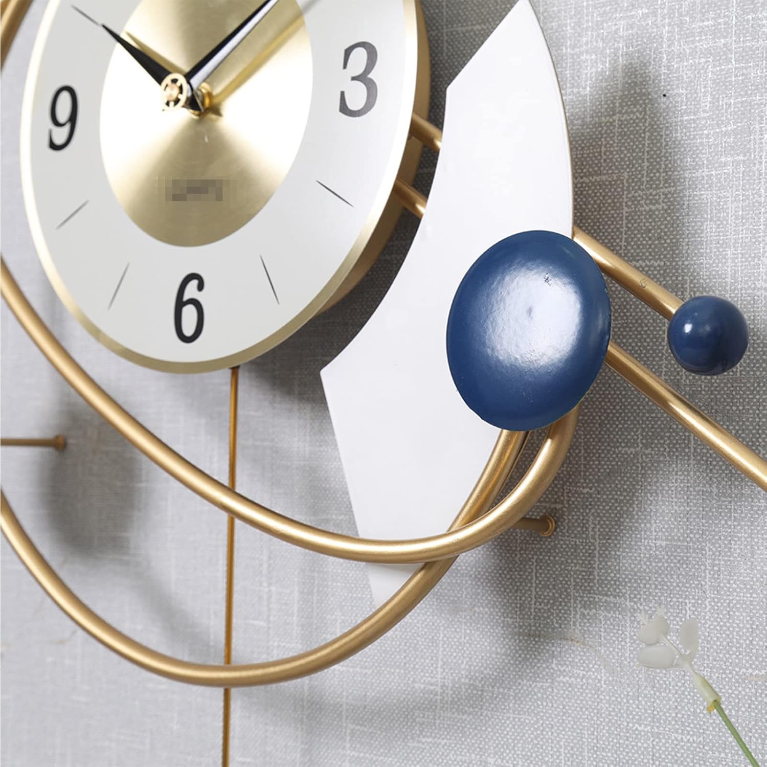 Golden Galaxy Designer Wall Clock