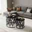 Luxe Botanical Nesting Tables(Black) | Craft2lance