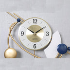 Golden Galaxy Designer Wall Clock