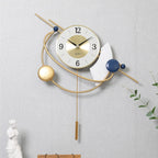 Golden Galaxy Designer Wall Clock