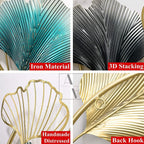 Gingko Leaves Double D Framed Set Of 2 Wall Art