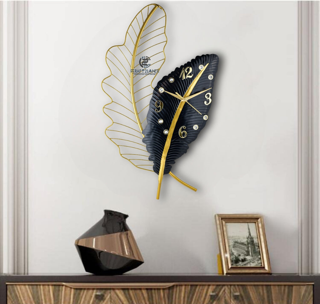 Feather Harmony Wall Clock
