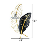 Feather Harmony Wall Clock