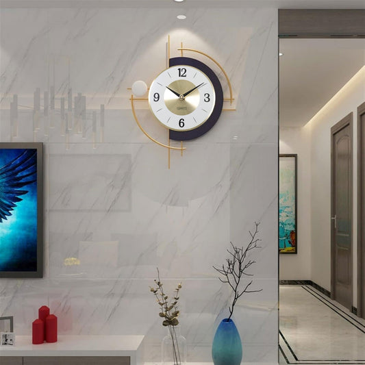 Stellar Arc Statement Wall Clock