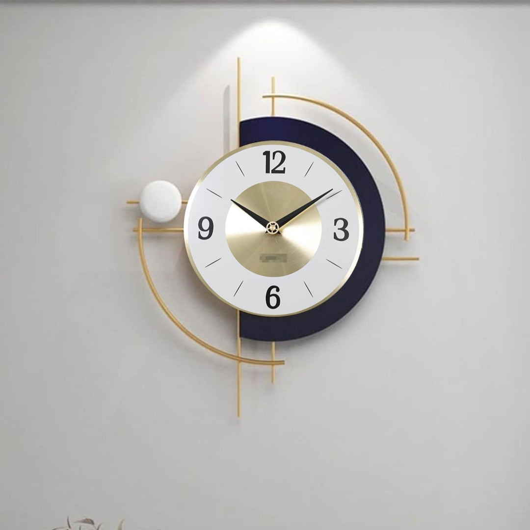 Stellar Arc Statement Wall Clock