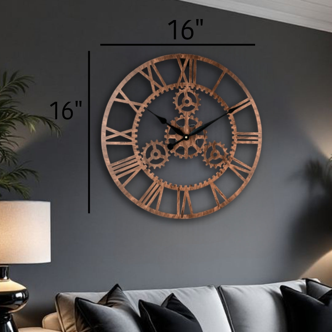 Mechanical Charm Wall Clock
