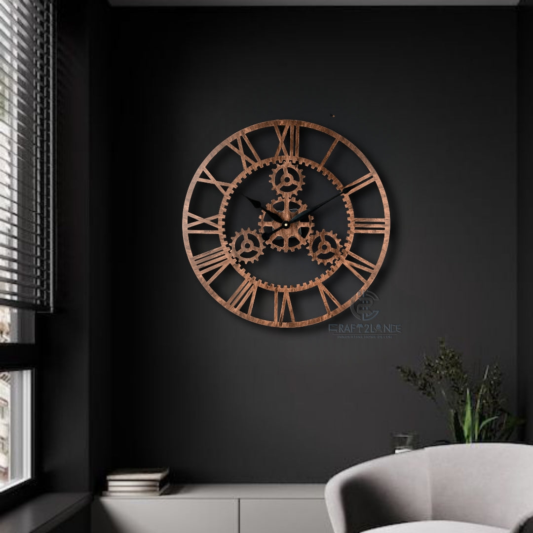 Mechanical Charm Wall Clock