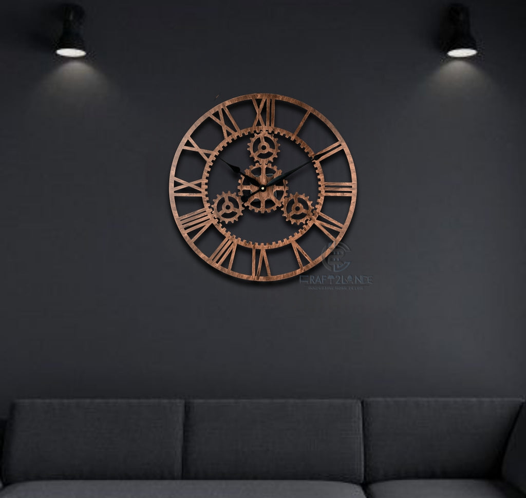 Mechanical Charm Wall Clock