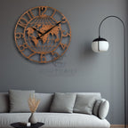 World Explorer Wall Clock Perfect Blend of Art and Functionality