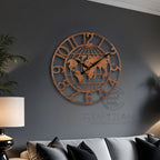 World Explorer Wall Clock Perfect Blend of Art and Functionality