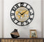 Golden Globe Wall Clock A Timeless Statement for Contemporary Interiors