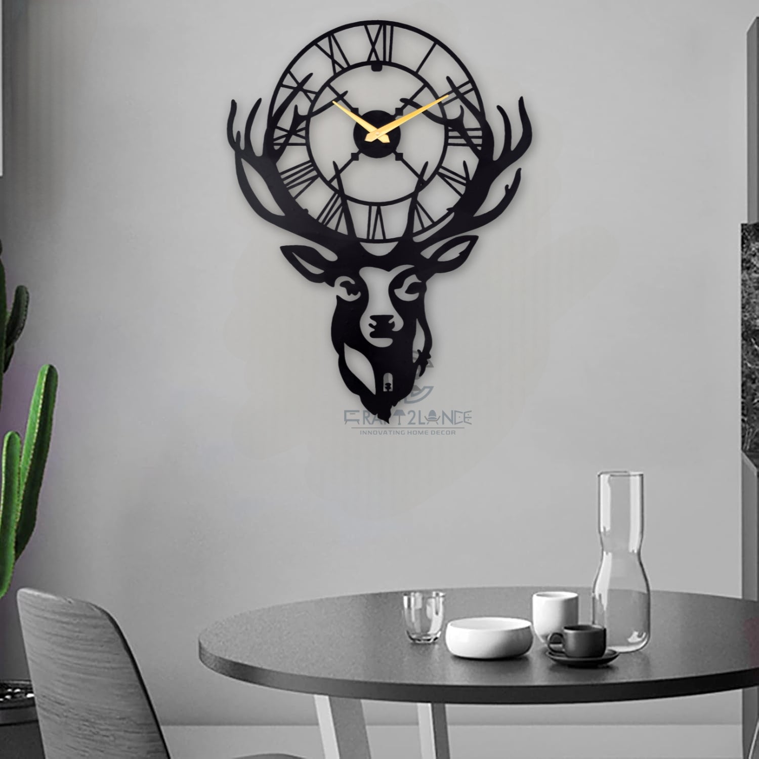 Majestic Stag Wall Clock