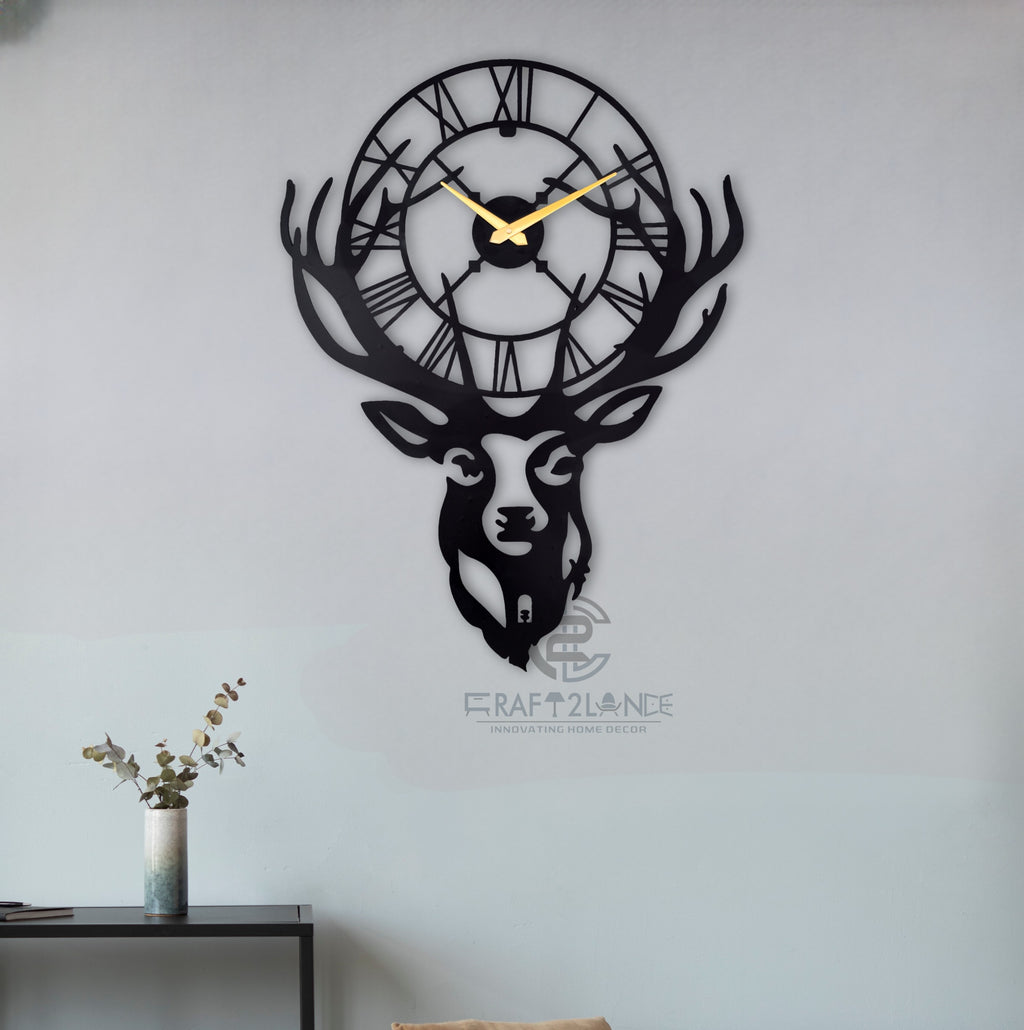 Majestic Stag Wall Clock