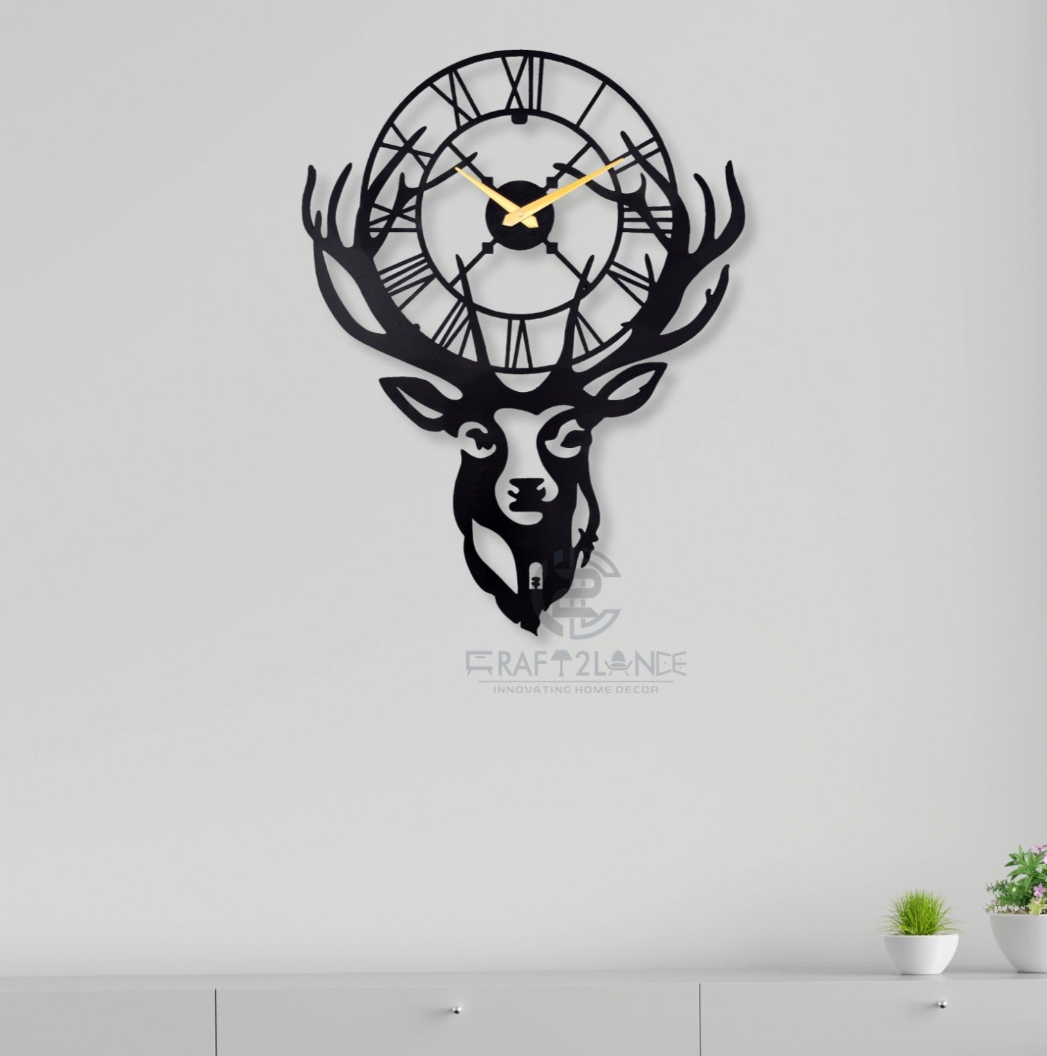 Majestic Stag Wall Clock