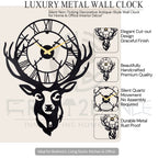 Majestic Stag Wall Clock