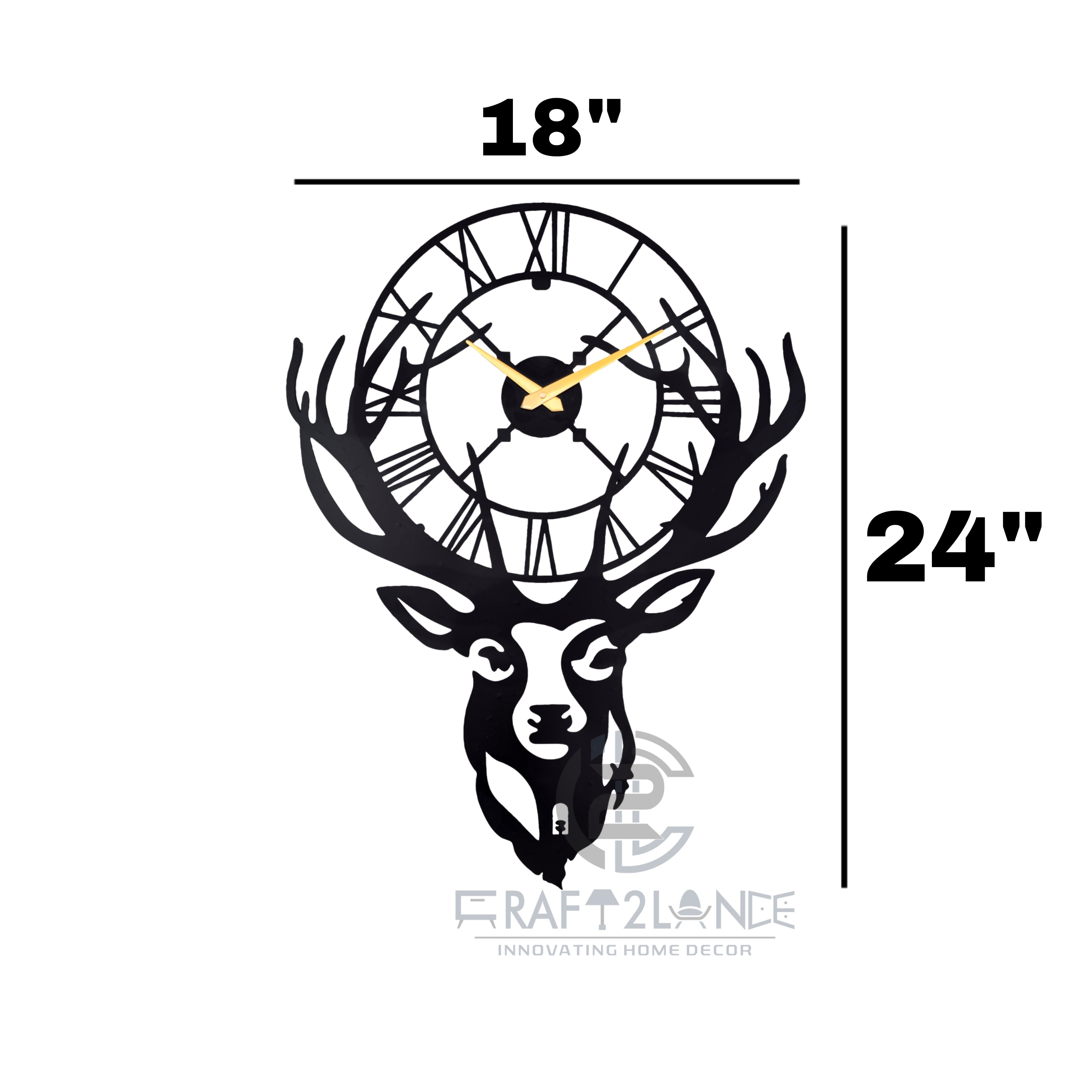 Majestic Stag Wall Clock