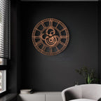Rustic Gearwork Wall Clock