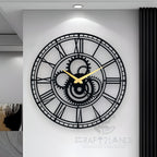 Industrial Gearwork Wall Clock