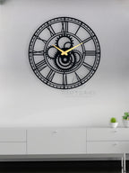Industrial Gearwork Wall Clock