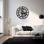 Steampunk Gearwork Wall Clock