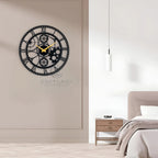 Steampunk Gearwork Wall Clock