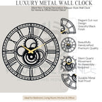 Industrial Gearwork Wall Clock