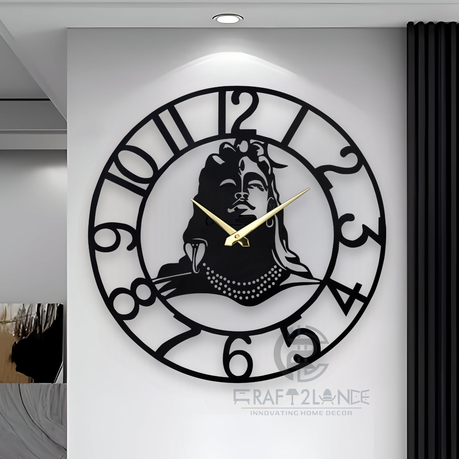 Divine Shiv Ji Wall Clock