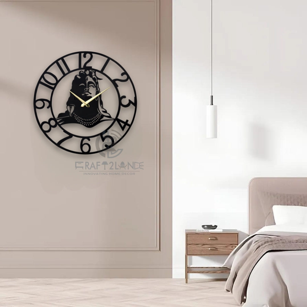 Divine Shiv Ji Wall Clock