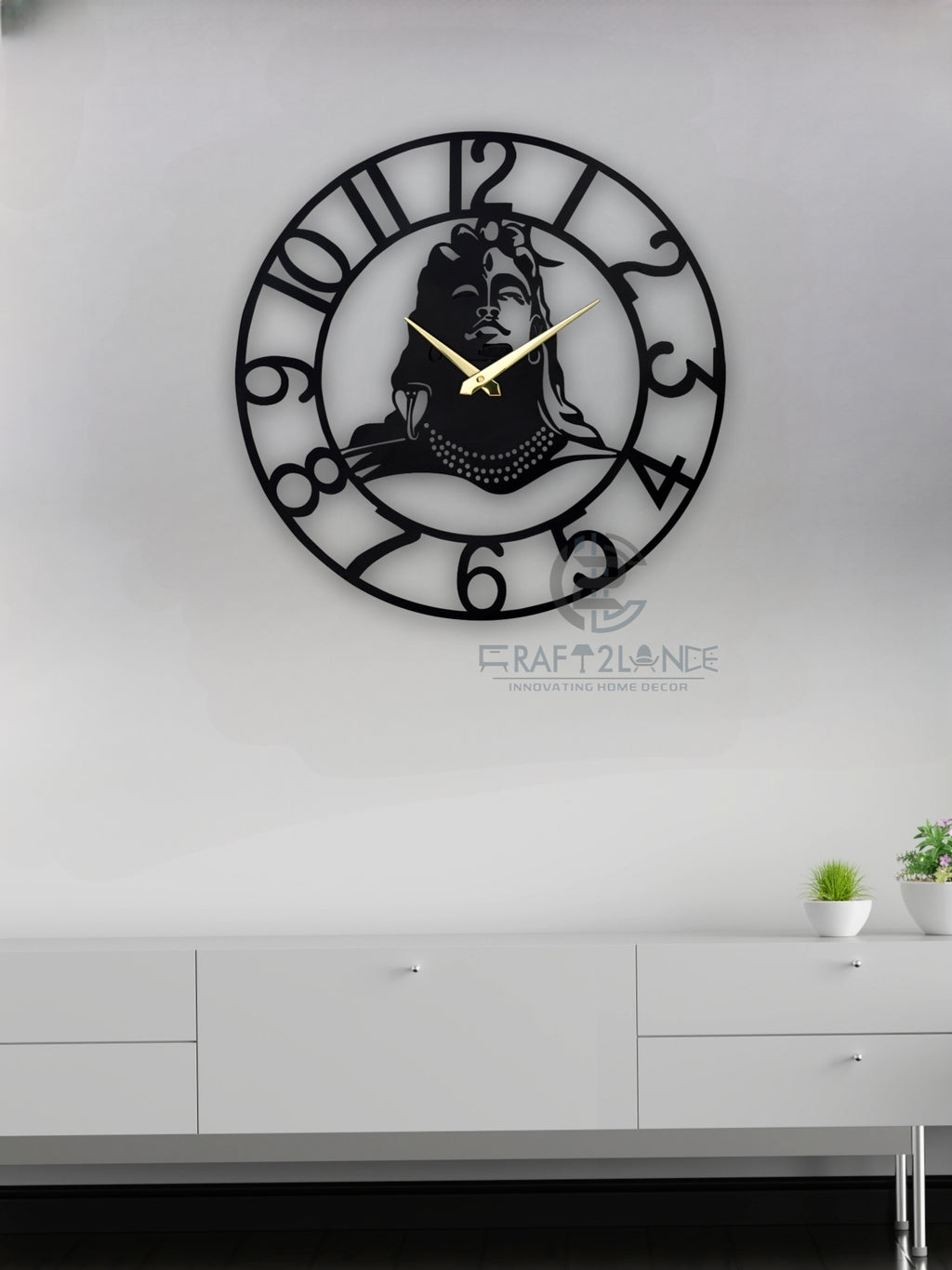Divine Shiv Ji Wall Clock