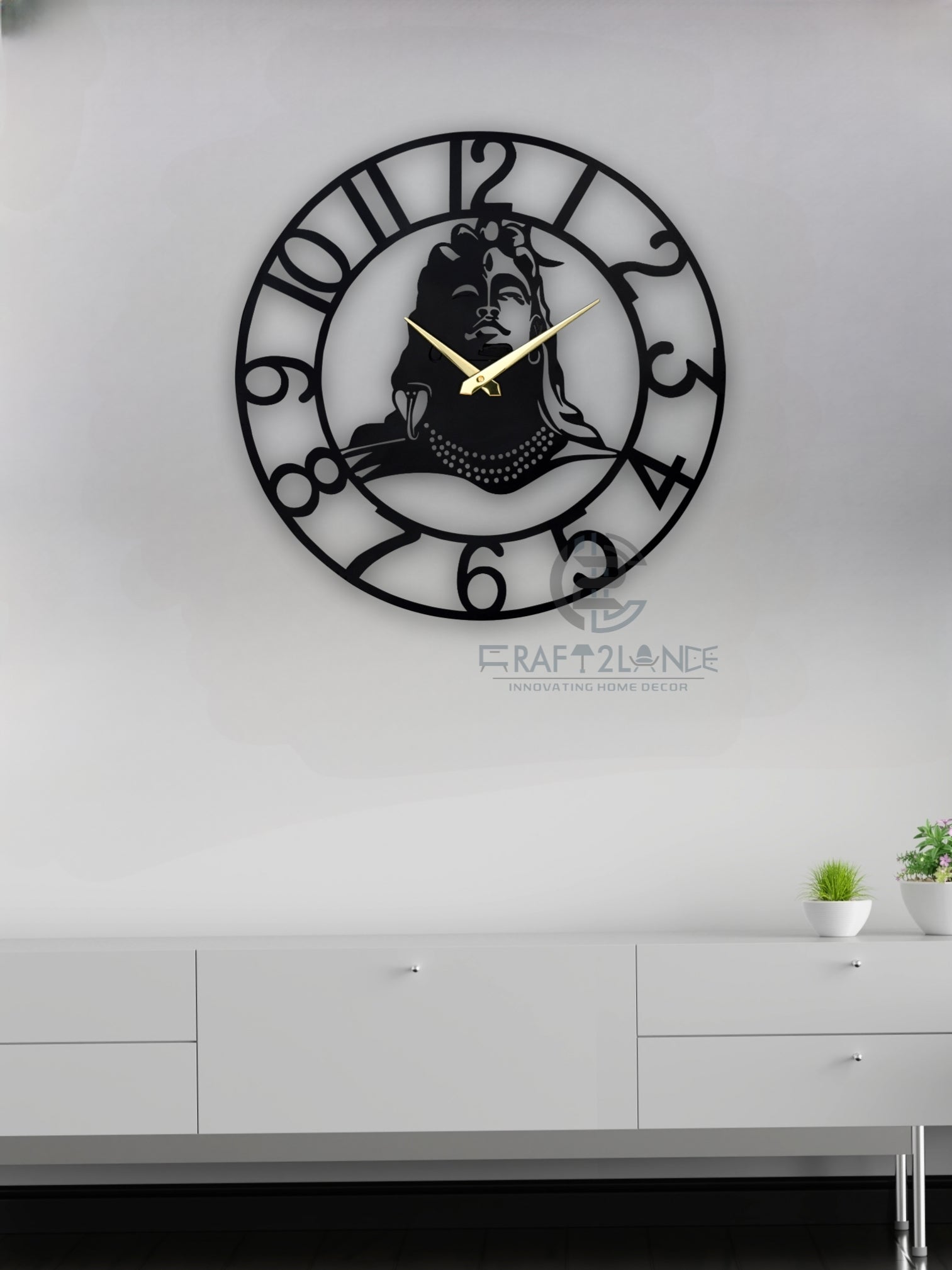 Divine Shiv Ji Wall Clock