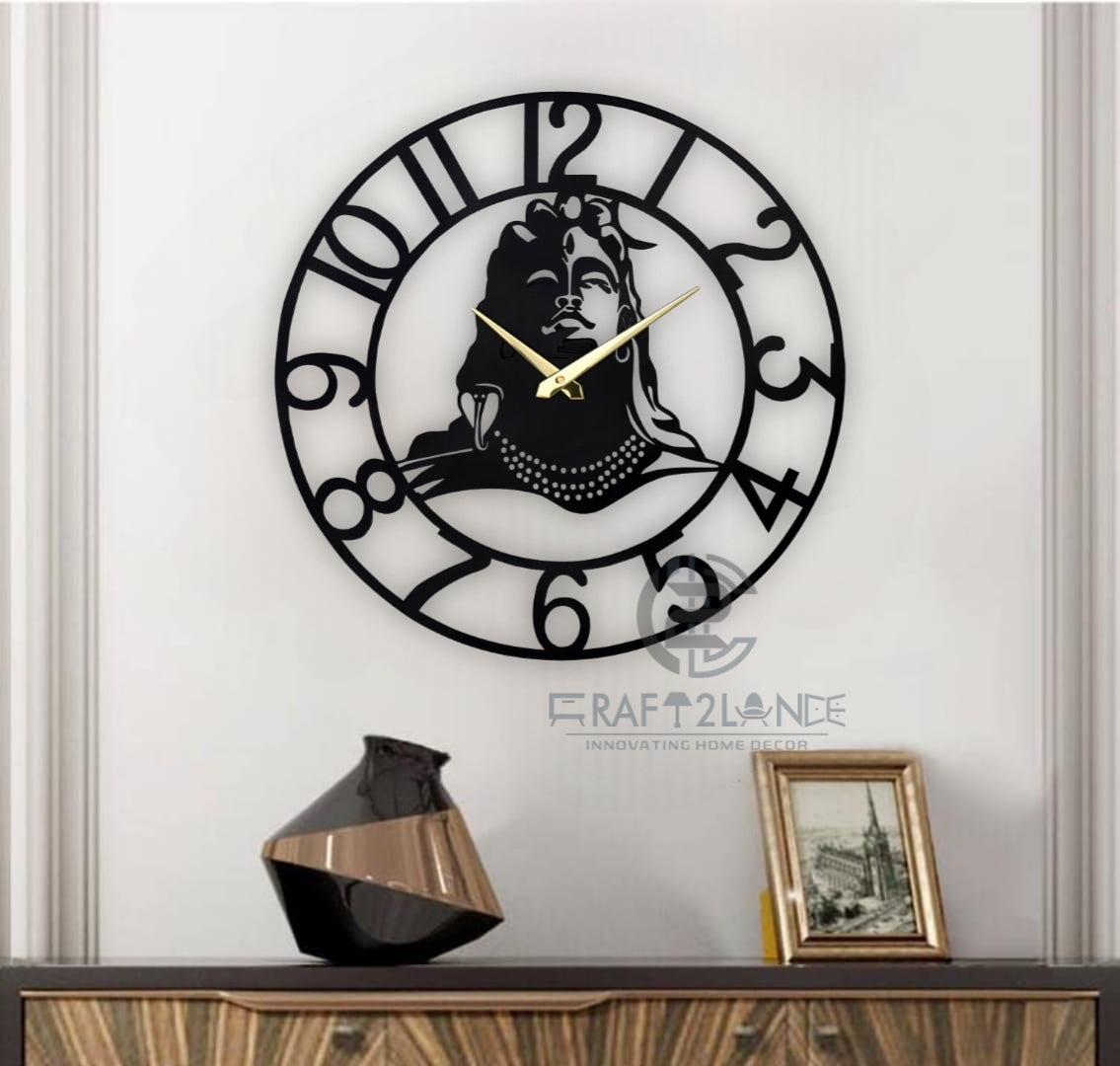 Divine Shiv Ji Wall Clock