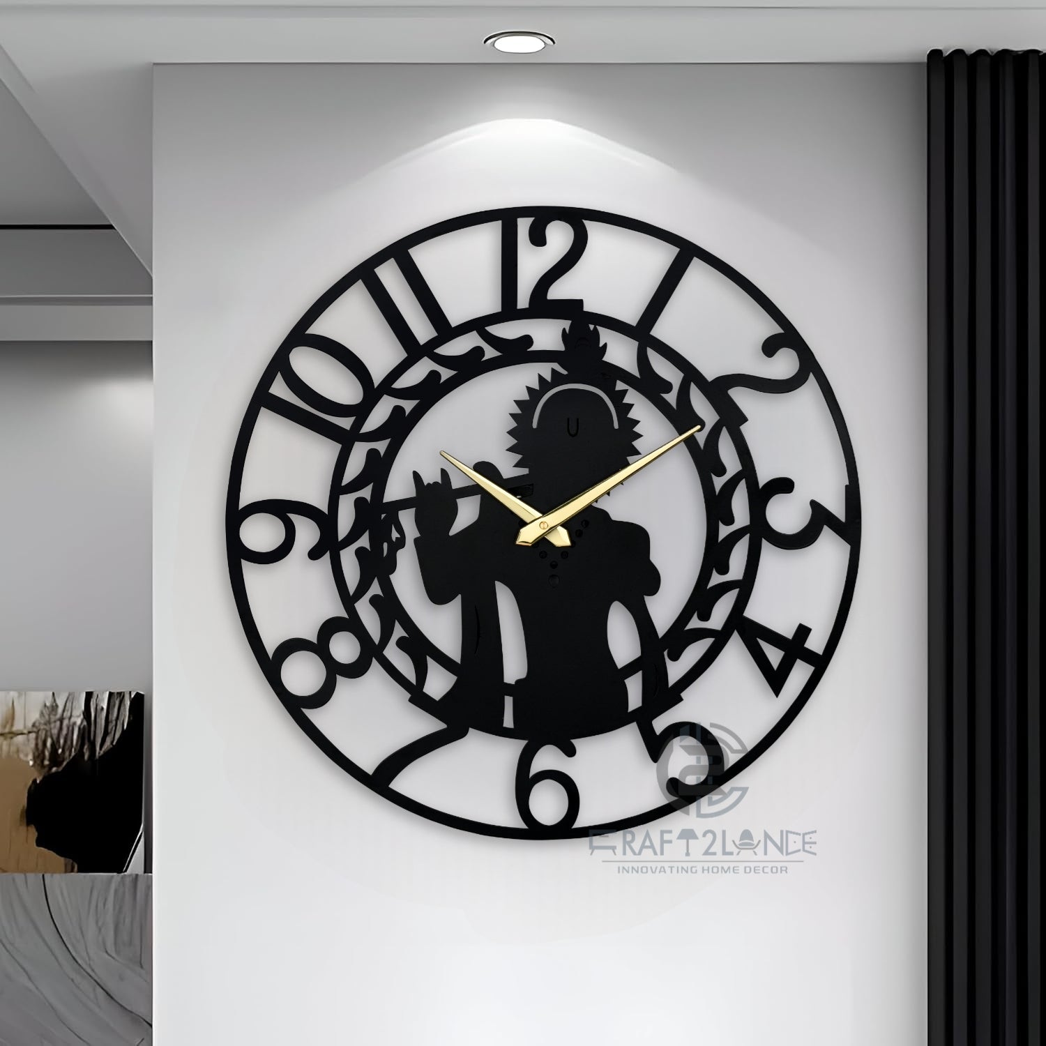 Divine Krishna Ji Wall Clock