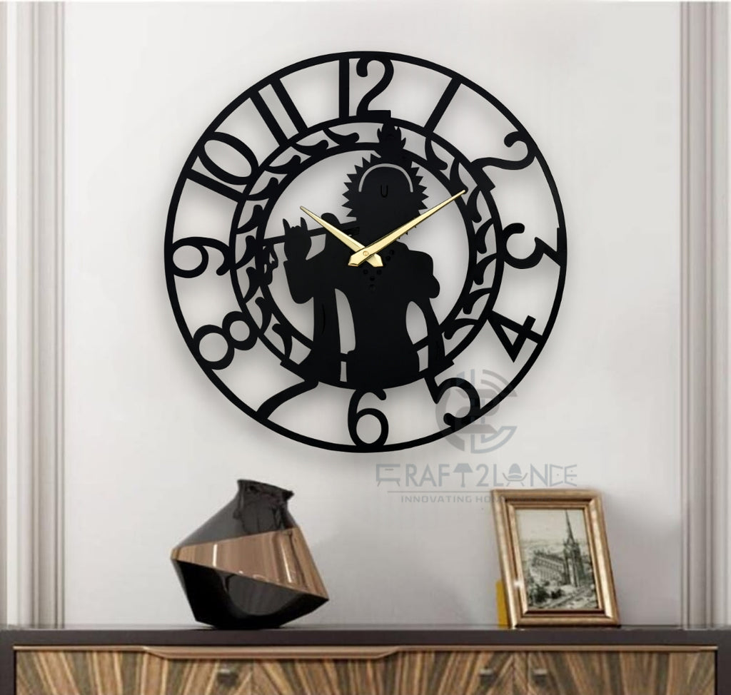 Divine Krishna Ji Wall Clock