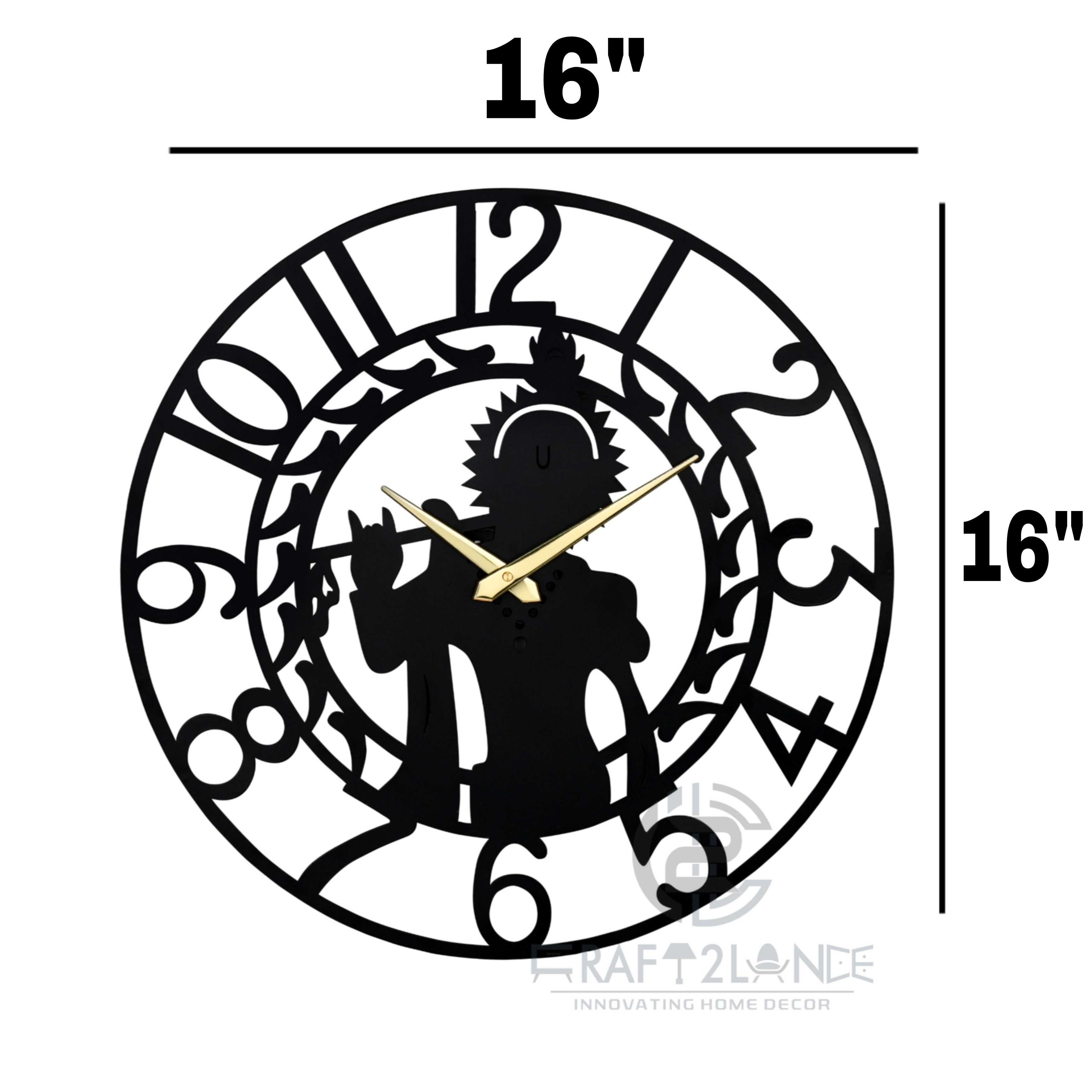 Divine Krishna Ji Wall Clock